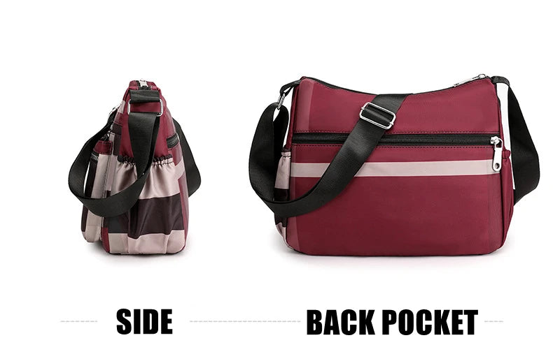 Waterproof Shoulder Bag - Large Capacity Women's Crossbody Bag with Phone Pocket - ZOOMNSTORE