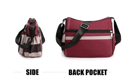 Waterproof Shoulder Bag - Large Capacity Women's Crossbody Bag with Phone Pocket - ZOOMNSTORE