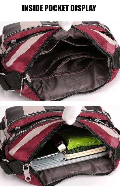 Waterproof Shoulder Bag - Large Capacity Women's Crossbody Bag with Phone Pocket - ZOOMNSTORE