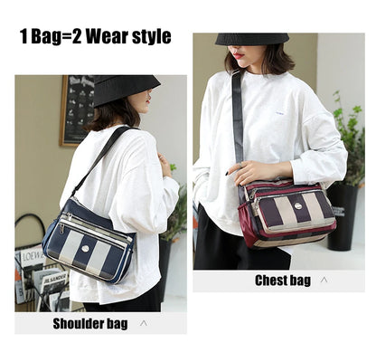 Waterproof Shoulder Bag - Large Capacity Women's Crossbody Bag with Phone Pocket - ZOOMNSTORE