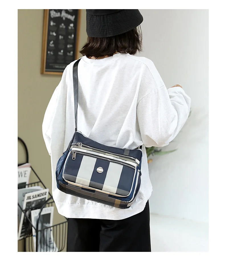 Waterproof Shoulder Bag - Large Capacity Women's Crossbody Bag with Phone Pocket - ZOOMNSTORE