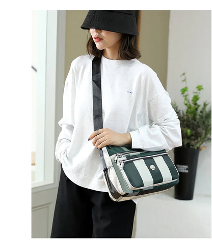 Waterproof Shoulder Bag - Large Capacity Women's Crossbody Bag with Phone Pocket - ZOOMNSTORE