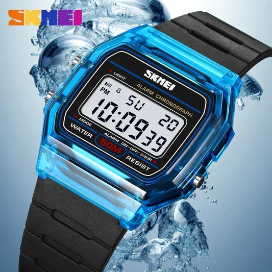 SKMEI 2056 Waterproof Sports Watch - Digital Countdown Wristwatch for Men and Women - ZOOMNSTORE