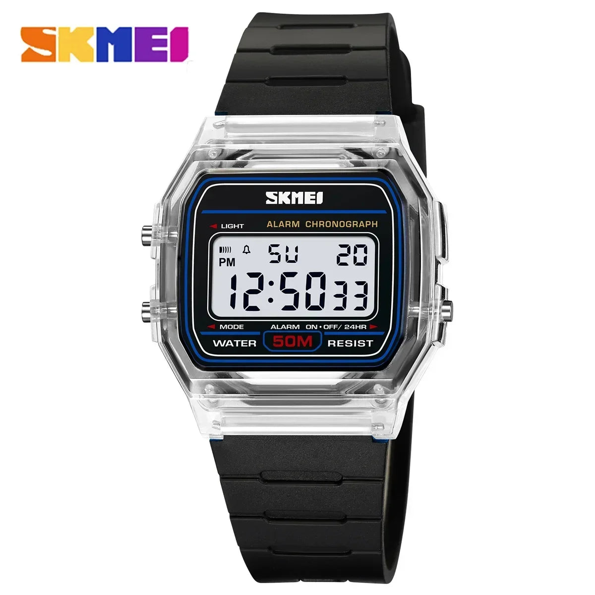 SKMEI 2056 Waterproof Sports Watch - Digital Countdown Wristwatch for Men and Women - ZOOMNSTORE