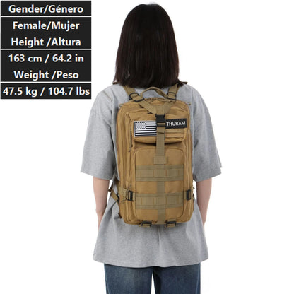 Waterproof Tactical Backpack - 30L50L Nylon Rucksack for Hiking Camping Fishing and Hunting - ZOOMNSTORE