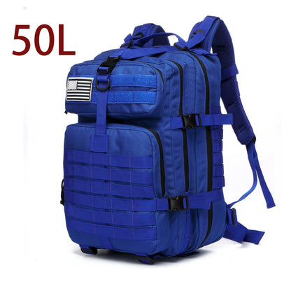 Waterproof Tactical Backpack - 30L50L Nylon Rucksack for Hiking Camping Fishing and Hunting - ZOOMNSTORE