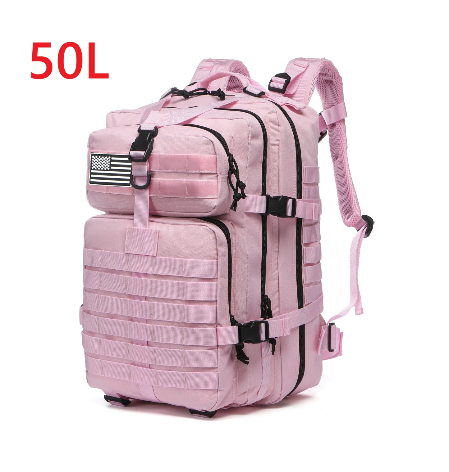 Waterproof Tactical Backpack - 30L50L Nylon Rucksack for Hiking Camping Fishing and Hunting - ZOOMNSTORE