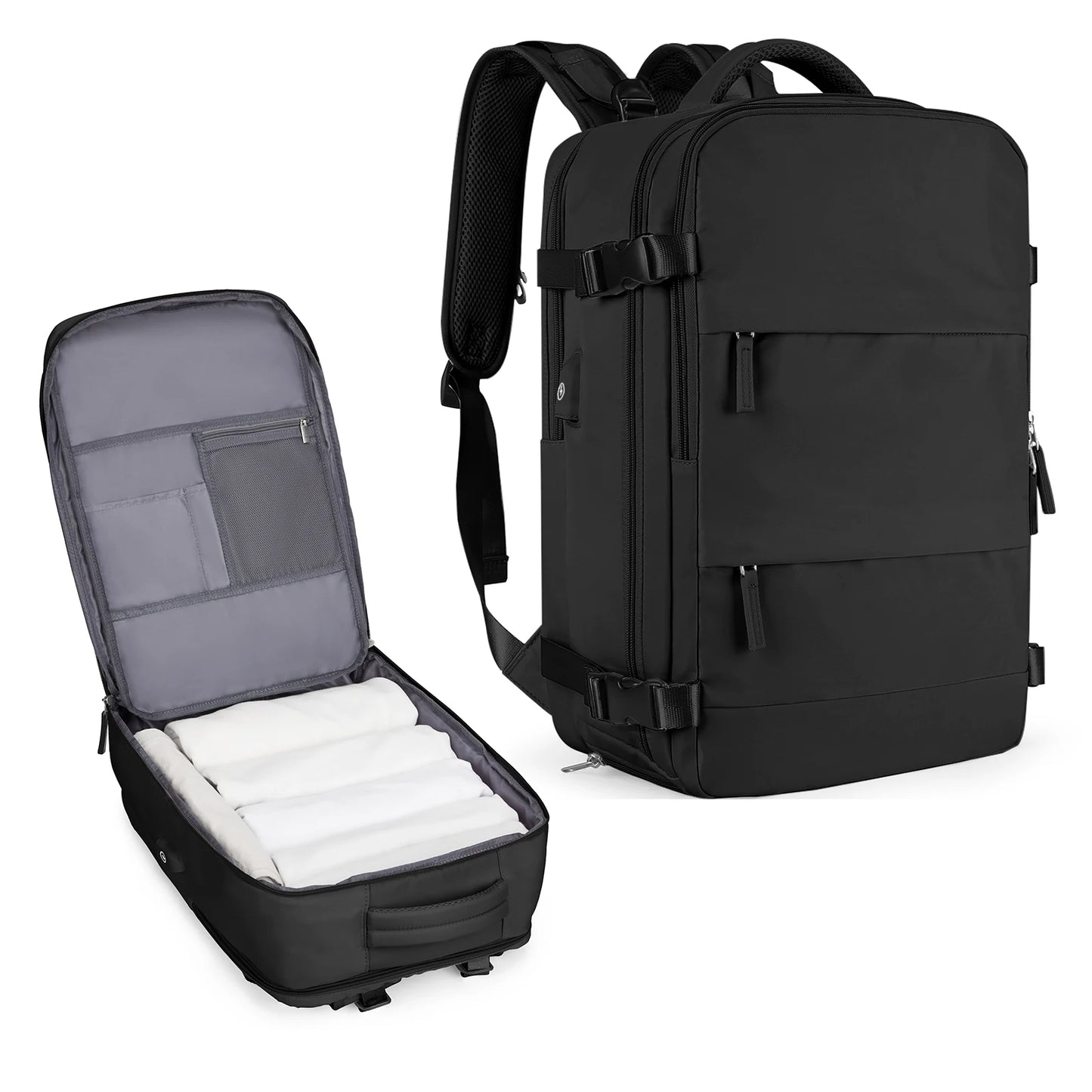 Waterproof Travel Backpack for Men - Airline Approved Anti-Theft Laptop  Hiking Bag - ZOOMNSTORE
