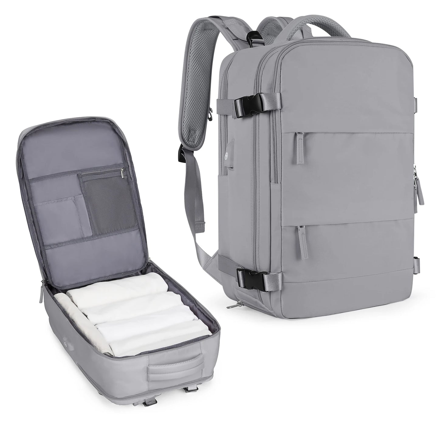 Waterproof Travel Backpack for Men - Airline Approved Anti-Theft Laptop  Hiking Bag - ZOOMNSTORE
