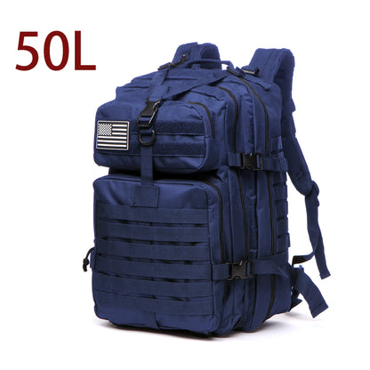 Waterproof Tactical Backpack - 30L50L Nylon Rucksack for Hiking Camping Fishing and Hunting - ZOOMNSTORE