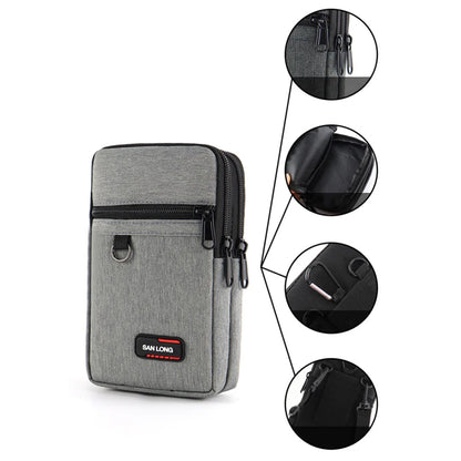 Waterproof Waist Bag – Double Layer Outdoor Fanny Pack With Oxford Pouch - ZOOMNSTORE