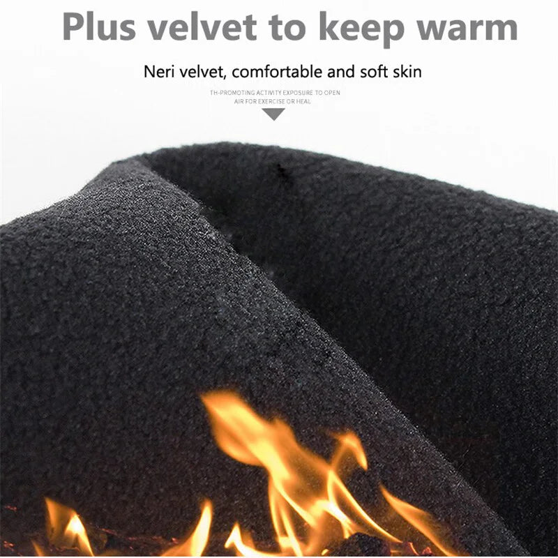Waterproof Winter Gloves – Full Finger Touch Screen Gloves With Warm Fleece & Non Slip Palm - ZOOMNSTORE