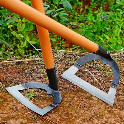 Hollow Hoe Weeding Rake - Labor-saving Handheld Steel Garden Tool - ZOOMNSTORE