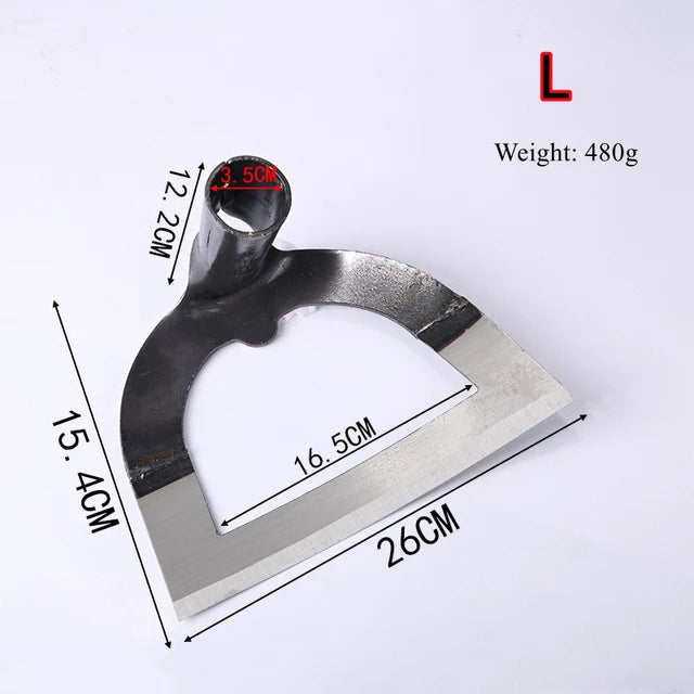 Hollow Hoe Weeding Rake - Labor-saving Handheld Steel Garden Tool - ZOOMNSTORE