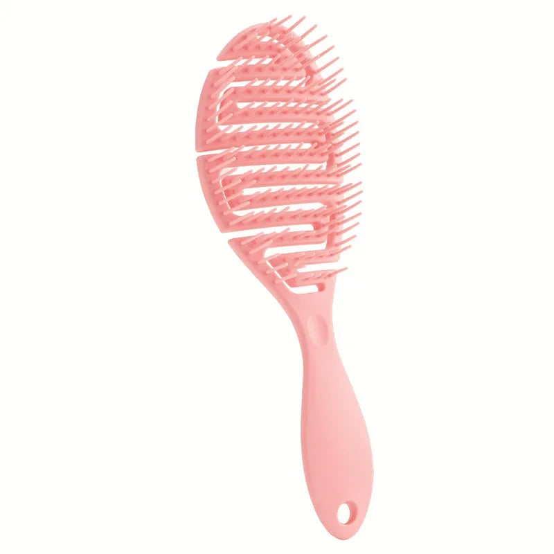 Dual Purpose Hair Brush - Anti-Detangling Wet  Dry Comb for Women - ZOOMNSTORE