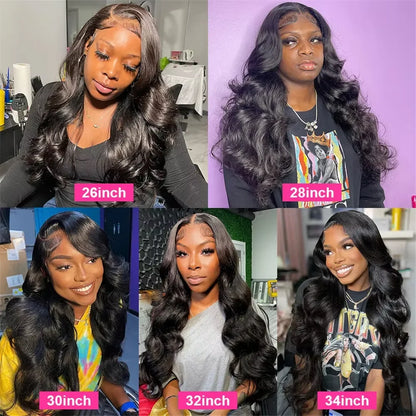Wet Wavy Lace Frontal Wig - 13x6 13x4 Swiss Lace Body Wave Wig, 200% Density, Remy Hair - ZOOMNSTORE