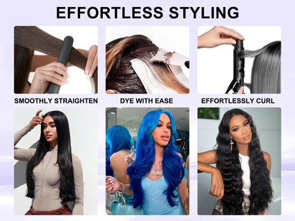 Wet Wavy Lace Frontal Wig - 13x6 13x4 Swiss Lace Body Wave Wig, 200% Density, Remy Hair - ZOOMNSTORE