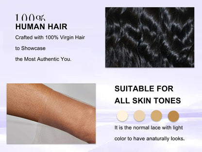 Wet Wavy Lace Frontal Wig - 13x6 13x4 Swiss Lace Body Wave Wig, 200% Density, Remy Hair - ZOOMNSTORE