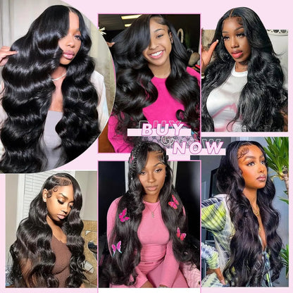 Wet Wavy Lace Frontal Wig - 13x6 13x4 Swiss Lace Body Wave Wig, 200% Density, Remy Hair - ZOOMNSTORE