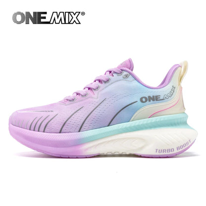 White Running Shoes - Air Cushion Sneakers With ForMotion Technology | Breathable Mesh Design - ZOOMNSTORE