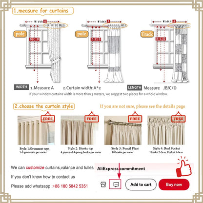 Solid White Tulle High Quality Thick Yarn Luxury Chiffon Sheer Window Curtains for Living Room Bedroom Decor Voile Opaque Drapes - ZOOMNSTORE