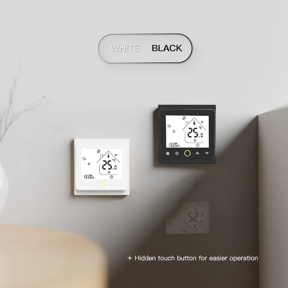 WiFi Floor Heating Thermostat - Smart Voice Control, Alexa Compatible, Programmable Timer - ZOOMNSTORE