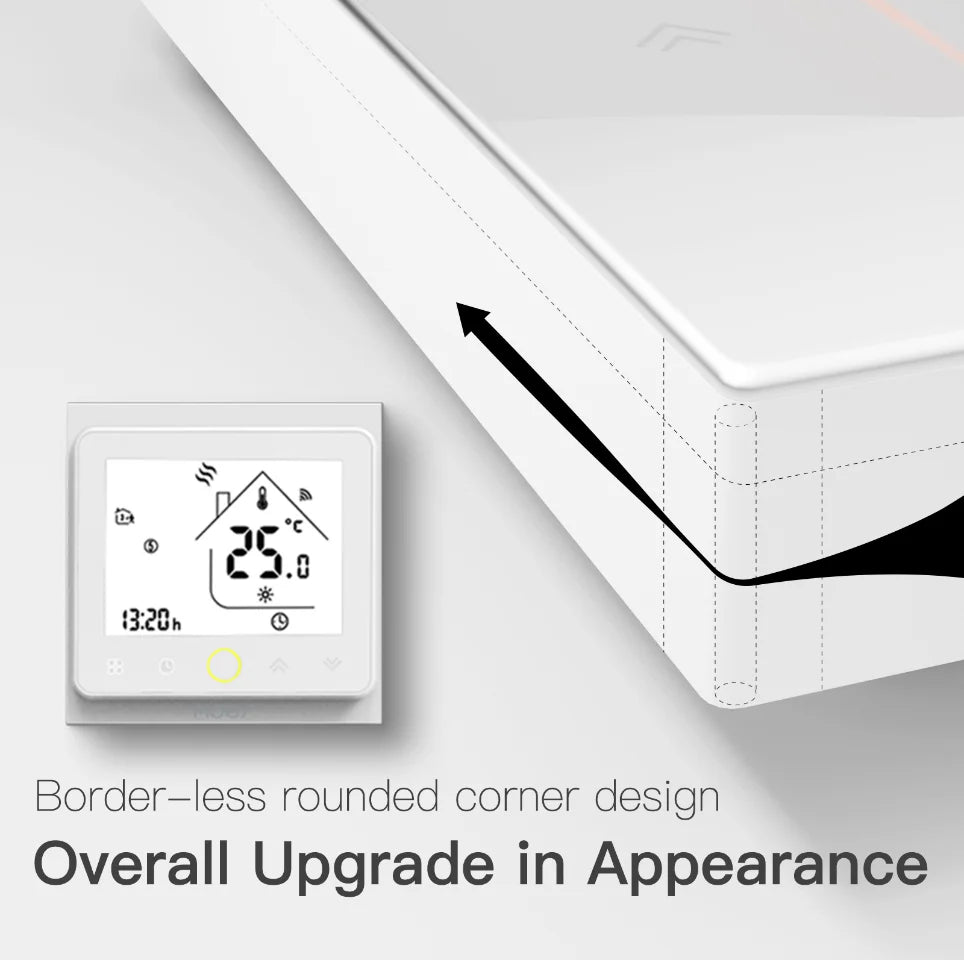 WiFi Floor Heating Thermostat - Smart Voice Control, Alexa Compatible, Programmable Timer - ZOOMNSTORE