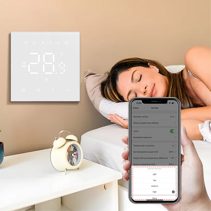 WiFi Heating Thermostat – Smart Temperature Controller for Electric Floor Heating - ZOOMNSTORE