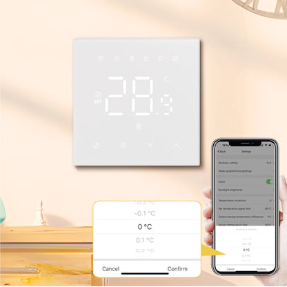 WiFi Heating Thermostat – Smart Temperature Controller for Electric Floor Heating - ZOOMNSTORE
