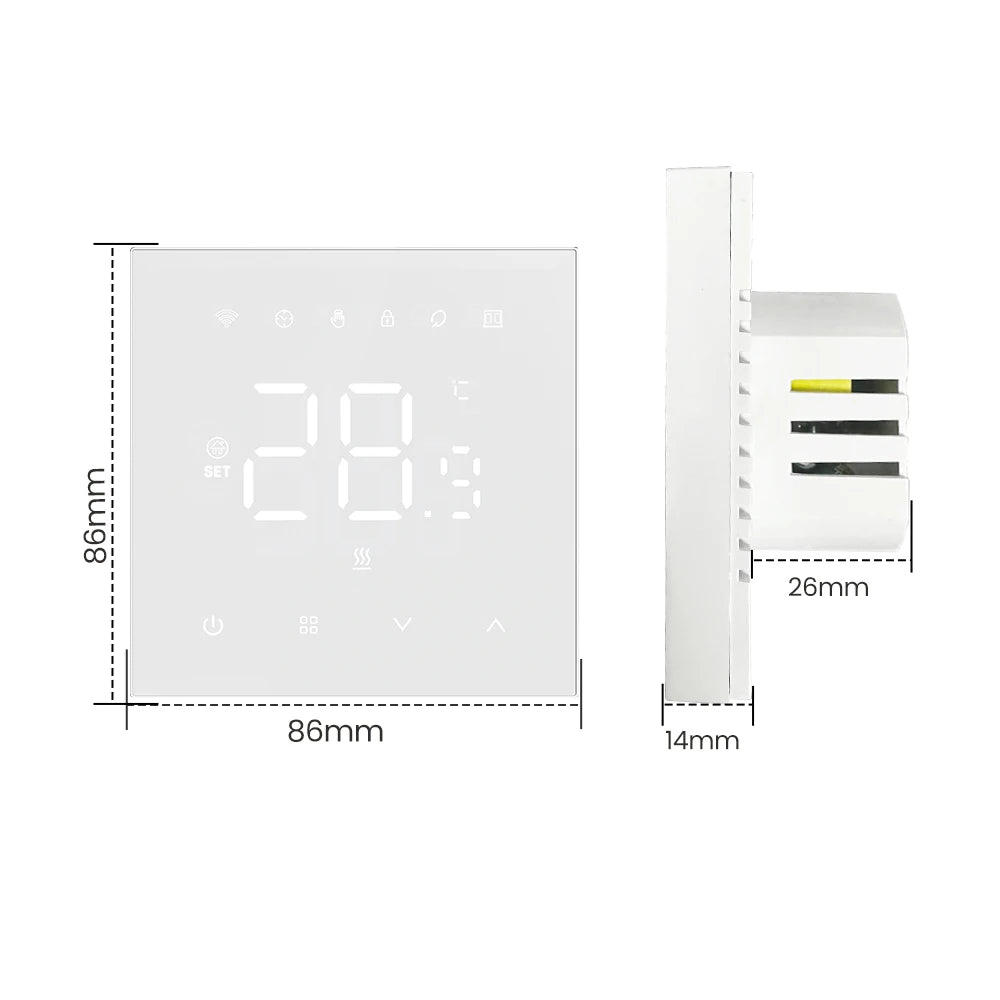 WiFi Heating Thermostat – Smart Temperature Controller for Electric Floor Heating - ZOOMNSTORE