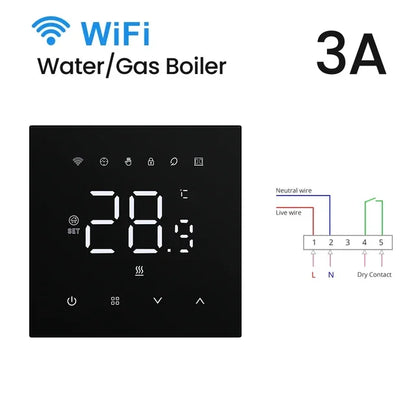 WiFi Heating Thermostat – Smart Temperature Controller for Electric Floor Heating - ZOOMNSTORE