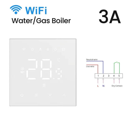 WiFi Heating Thermostat – Smart Temperature Controller for Electric Floor Heating - ZOOMNSTORE