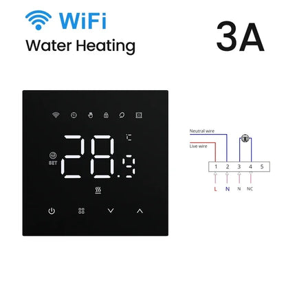 WiFi Heating Thermostat – Smart Temperature Controller for Electric Floor Heating - ZOOMNSTORE