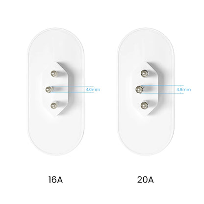 WiFi Smart Plug - Brazil Standard Socket With Remote Control & Voice Support - ZOOMNSTORE