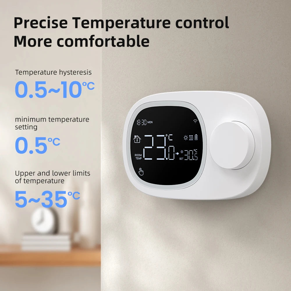 WiFi Smart Thermostat - Wireless Temperature Controller | Boiler Temp Control - ZOOMNSTORE