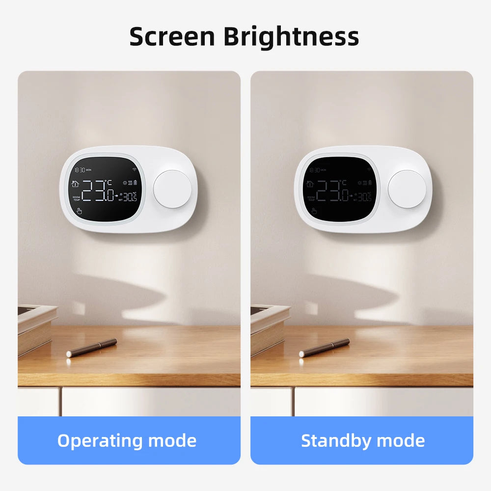 WiFi Smart Thermostat - Wireless Temperature Controller | Boiler Temp Control - ZOOMNSTORE