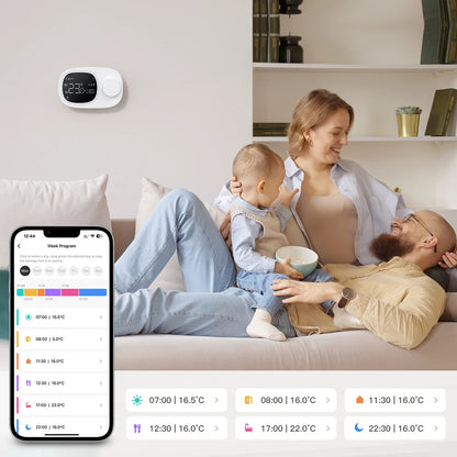 WiFi Smart Thermostat - Wireless Temperature Controller | Boiler Temp Control - ZOOMNSTORE