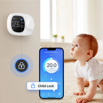 WiFi Smart Thermostat - Wireless Temperature Controller | Boiler Temp Control - ZOOMNSTORE
