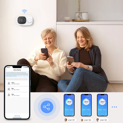 WiFi Smart Thermostat - Wireless Temperature Controller | Boiler Temp Control - ZOOMNSTORE