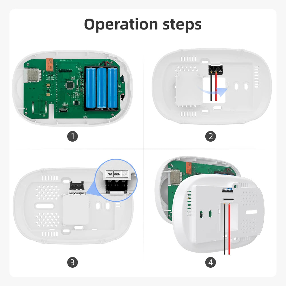 WiFi Smart Thermostat - Wireless Temperature Controller | Boiler Temp Control - ZOOMNSTORE