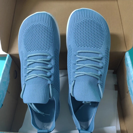 Wide Fit Barefoot Shoes - Comfortable Breathable Mesh Walking Shoes for Men and Women - ZOOMNSTORE