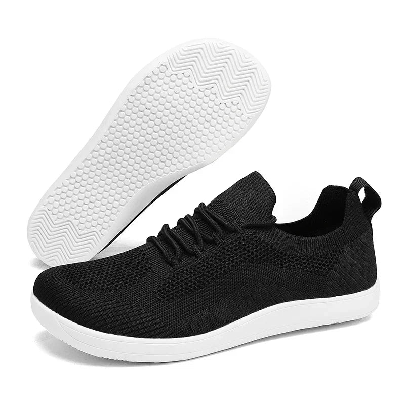 Wide Fit Barefoot Shoes - Comfortable Breathable Mesh Walking Shoes for Men and Women - ZOOMNSTORE