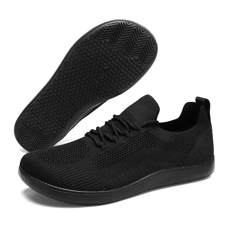 Wide Fit Barefoot Shoes - Comfortable Breathable Mesh Walking Shoes for Men and Women - ZOOMNSTORE
