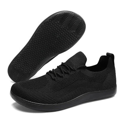 Wide Fit Barefoot Shoes - Comfortable Breathable Mesh Walking Shoes for Men and Women - ZOOMNSTORE