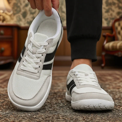 Mens Minimalist Barefoot Trail Shoes - Breathable Slip-On Sneakers - ZOOMNSTORE