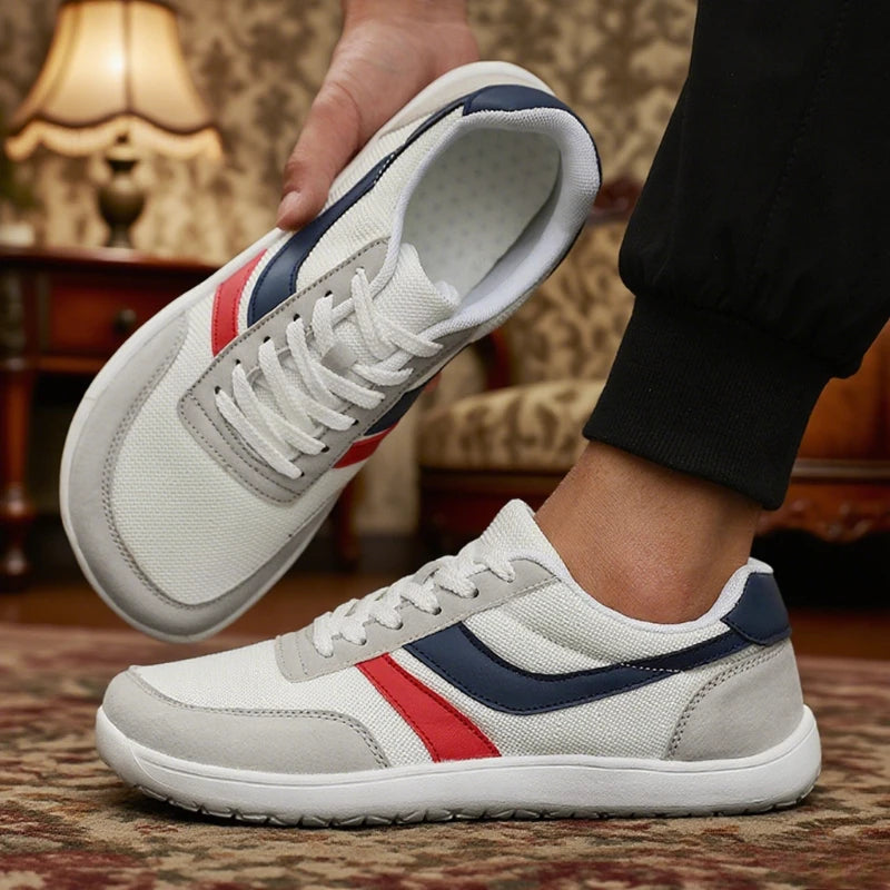 Mens Minimalist Barefoot Trail Shoes - Breathable Slip-On Sneakers - ZOOMNSTORE