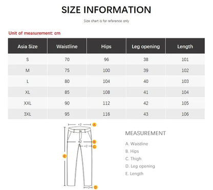 Korean Fashion Baggy Wide Leg Jeans - Mens Casual Loose Denim Pants - ZOOMNSTORE