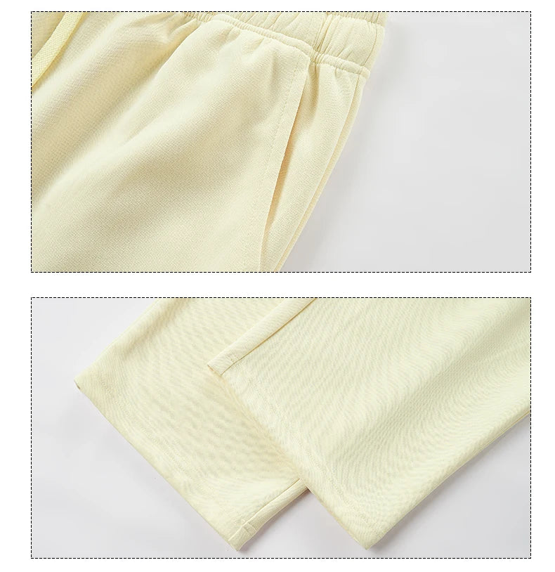 Wide Leg Sweatpants – Men's Casual Pants With Elastic Waist & Drawstring Detail - ZOOMNSTORE