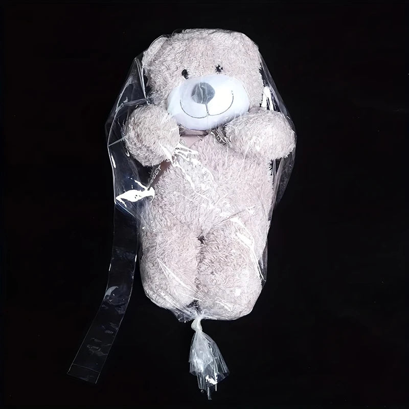 Wide Neck 30-Inch Transparent Bubble Balloon - 5-20pcs Party Gift Stuffer for Flowers - ZOOMNSTORE