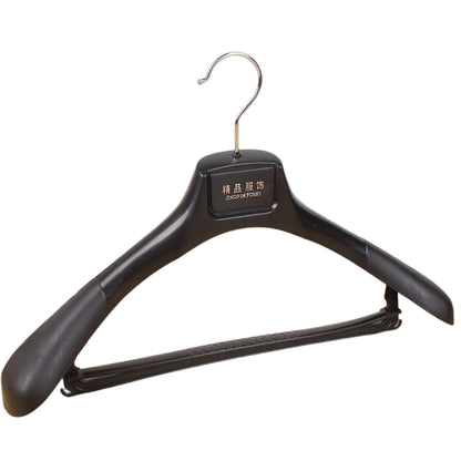 Wide Shoulder Clothes Hanger – 5pcs Durable Plastic Suit Coat Organizers - ZOOMNSTORE